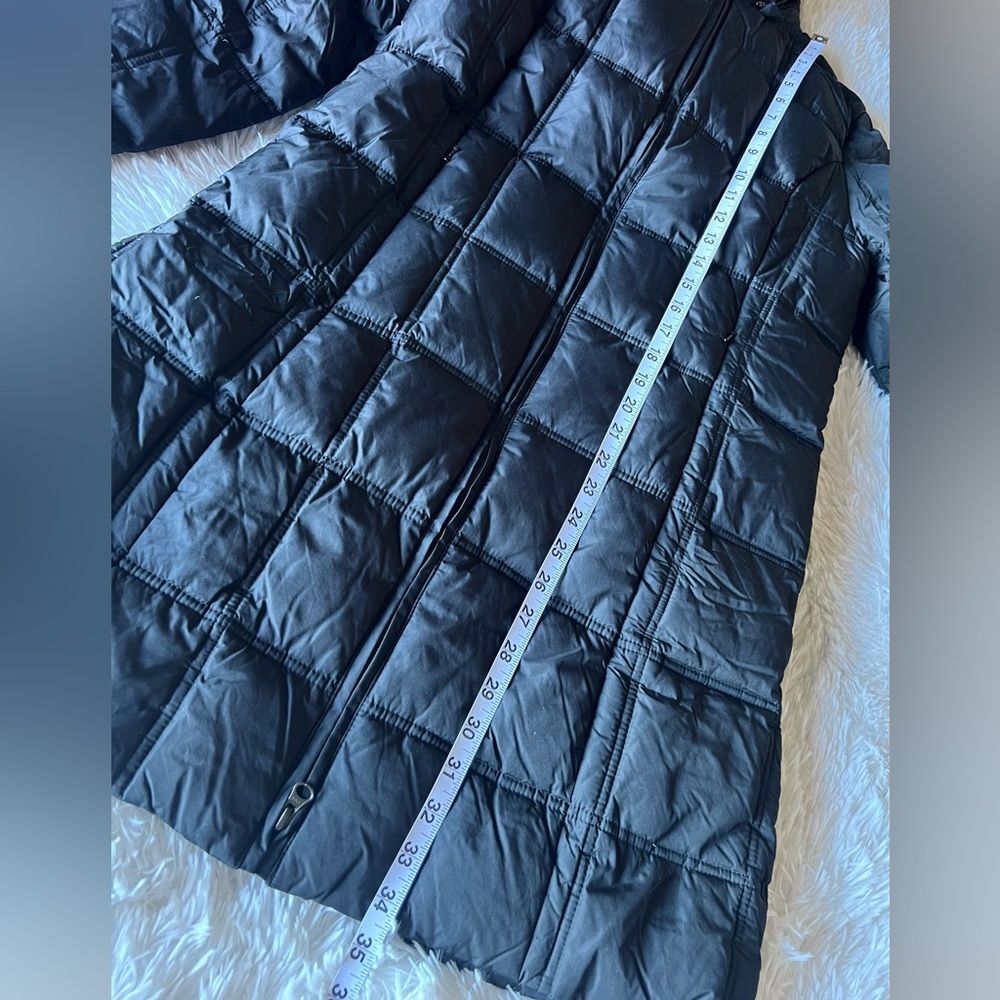 NWOT Weatherproof Black Down Puffer Coat Parka with Removable Faux Fur Hood S - Picture 9 of 16